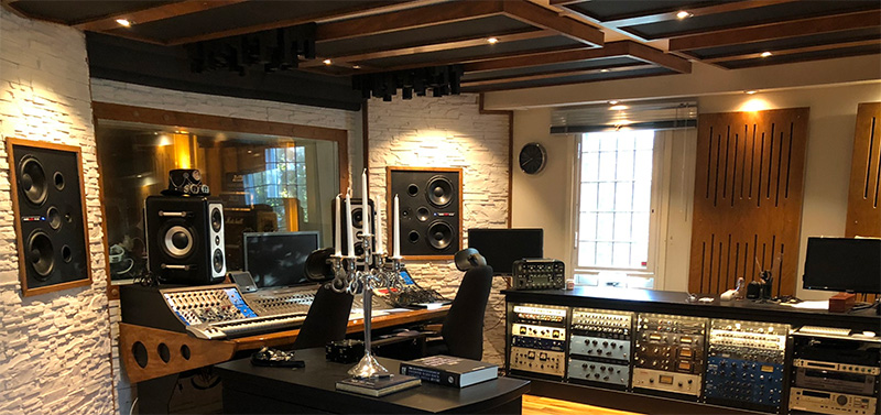 Sonic Train Studios main control room